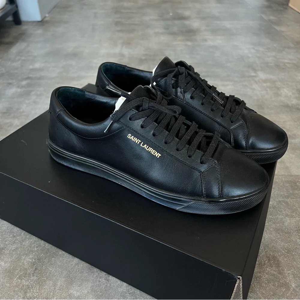 Saint Laurent | Shoes | Saint Laurent Andy Sneakers In Leather
